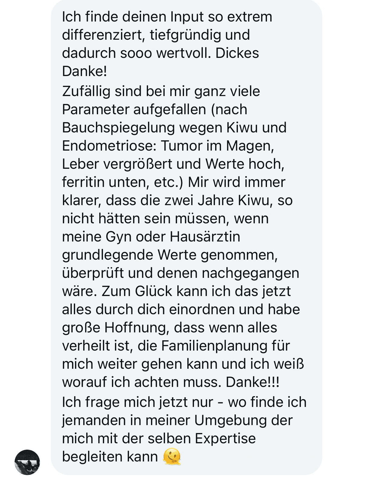 Nachrichten von Teilnehmerinnen - 9